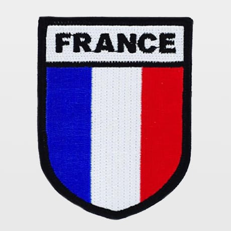 Écusson France à coudre sur son sac