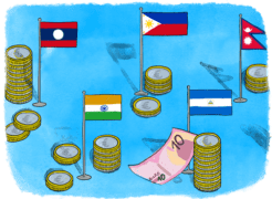 Illustration for the top cheapest countries to travel to