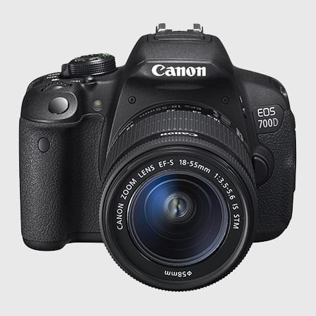 Canon 700d DSLR camera