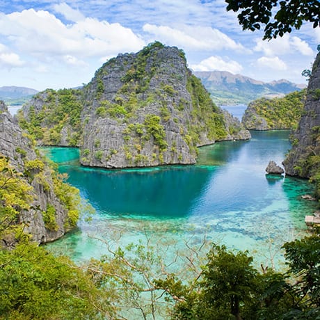 Philippines Kayangan lake