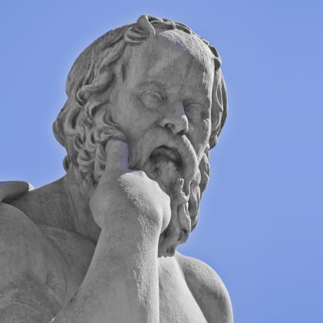 Statue de Socrate