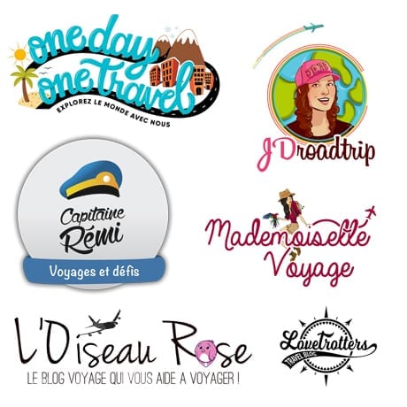 Exemples de logos de blogs