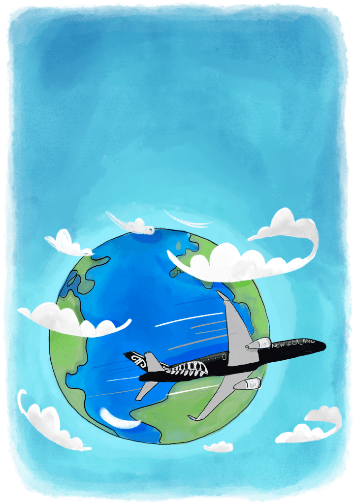 Billets tour du monde avec Air New Zealand