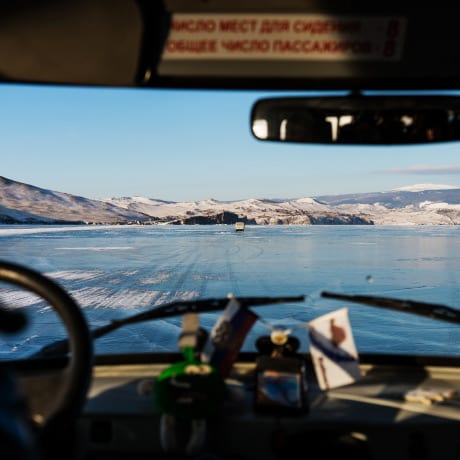 Lake Baikal by car