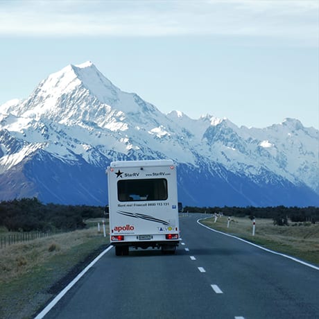 Camping Car Mount Cook