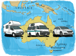 Louer un van, une voiture ou un camping car en Australie