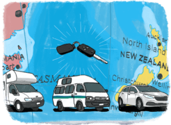 Louer un van, un camping car ou une voiture en Nouvelle Zélande