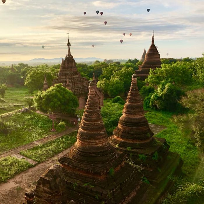 Les temples de Bagan au Myanmar