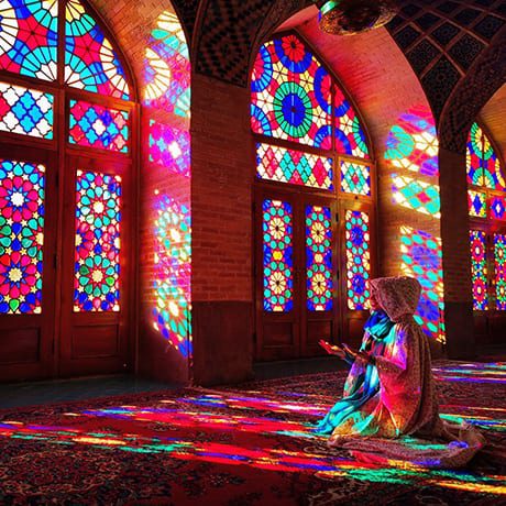 La Mosquée Rose à Shiraz en Iran