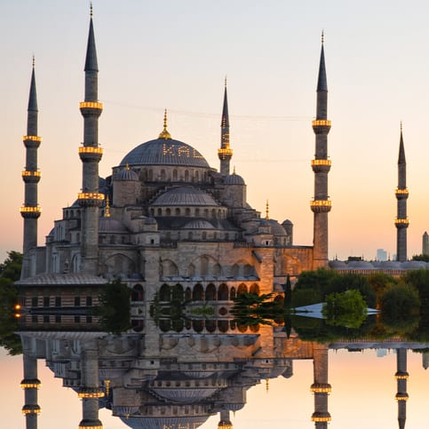 La mosquée bleue à Istanbul en Turquie