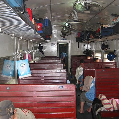 Hard Seat Train Vietnam