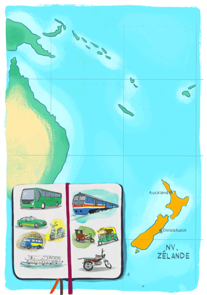 Les transports en Nouvelle Zélande, guide de voyage en ligne