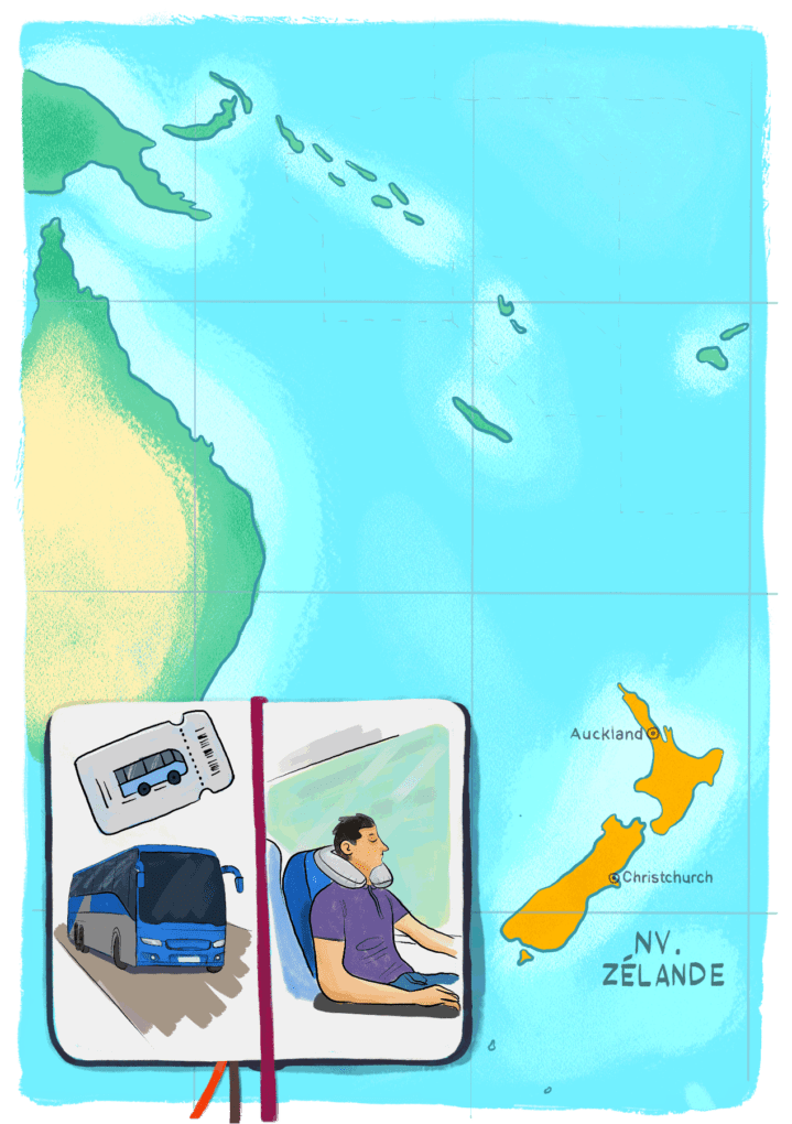 Guide de voyage en Nouvelle Zélande : les bus