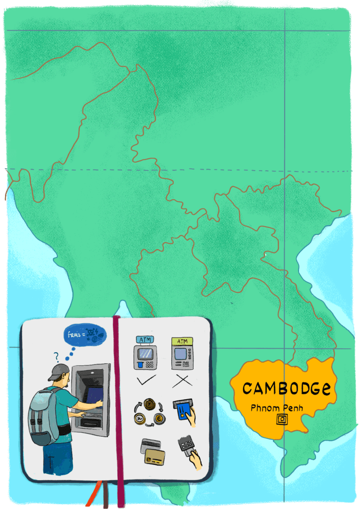 Guide de voyage au Cambodge : frais bancaires