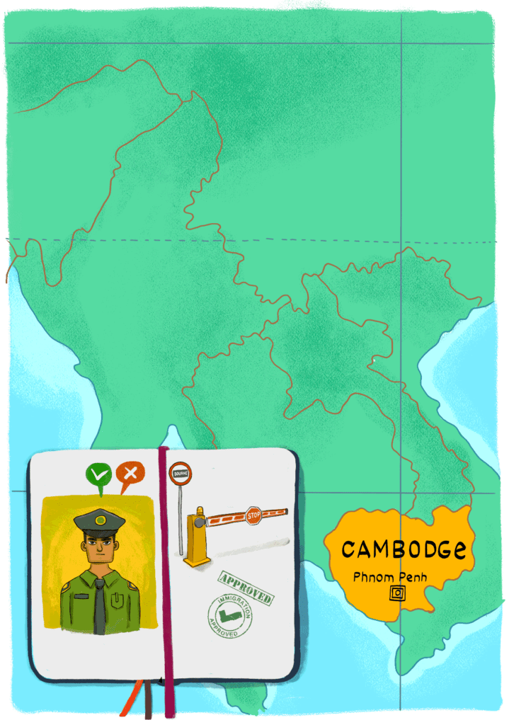 Guide de voyage au Cambodge : les passages de frontières