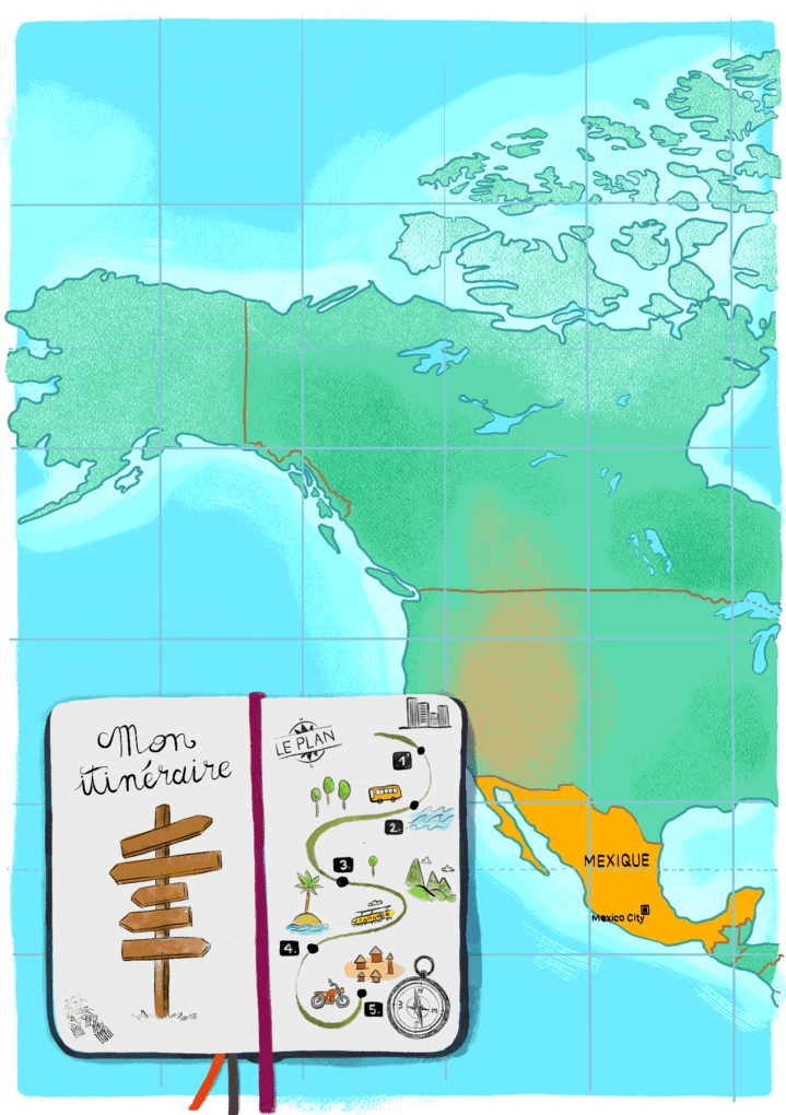 Guide du voyage au Mexique : itinéraires