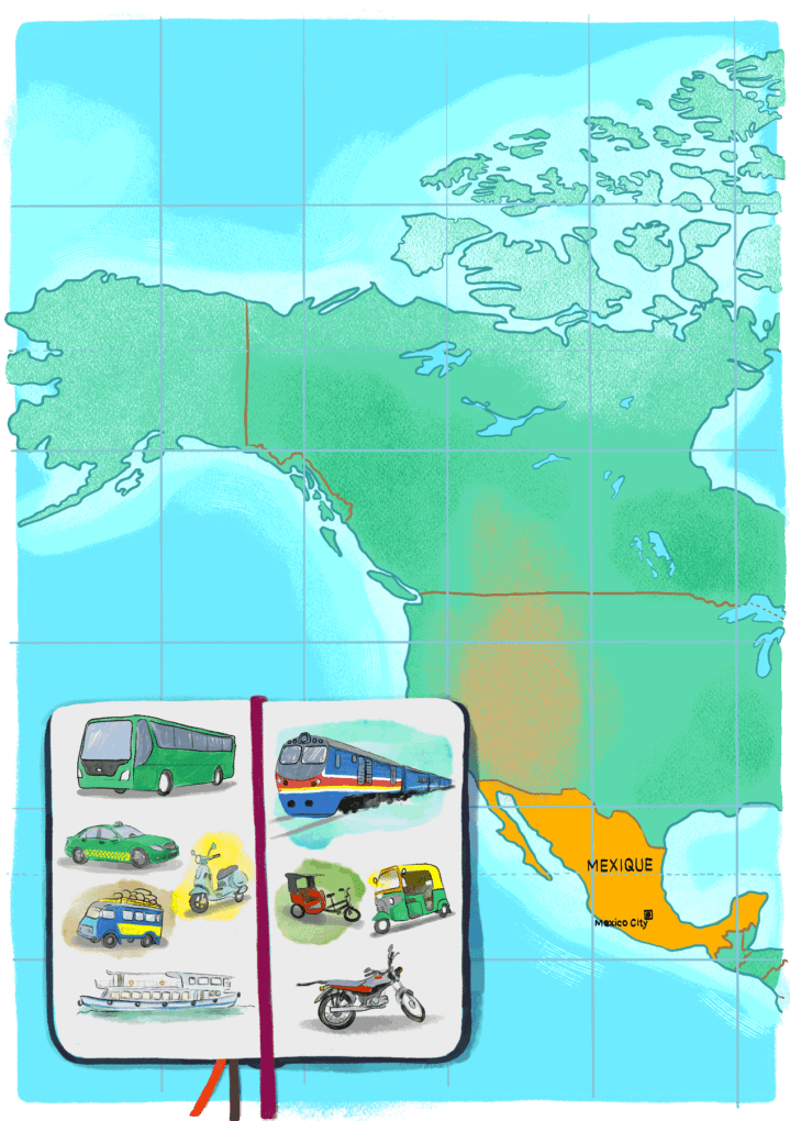 Guide du voyage au Mexique : transports