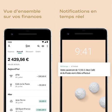 Screen Ecran Application N26