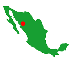 canyon du cuivre, mini carte mexique