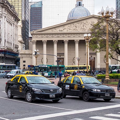 Taxi à Buenos Aires