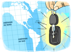 Acheter un véhicule en Amérique du Nord ou Sud