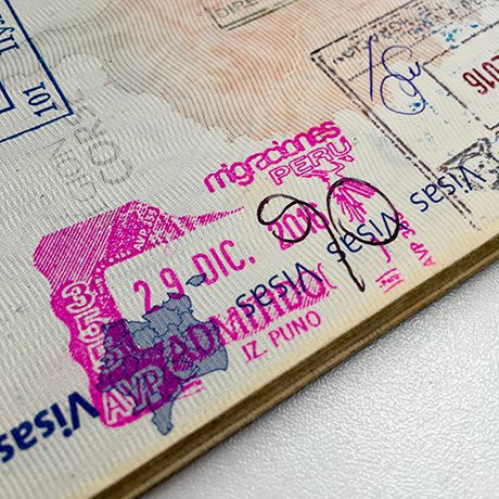 Tampon Passeport - Pérou