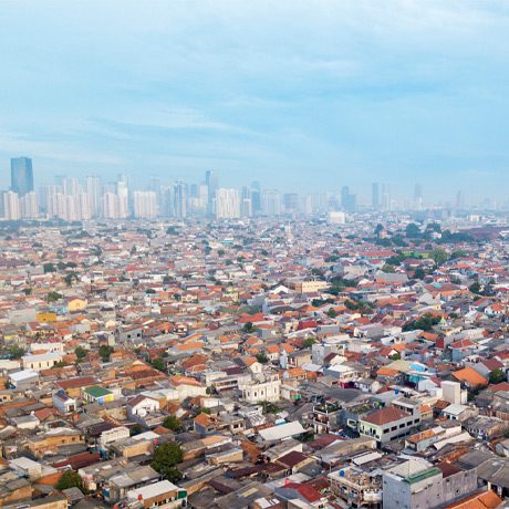 Surpopulation et pollution à Jakarta
