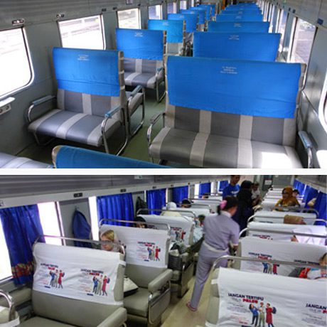 Comparaison Bisnis Vs Ekonomi Classe Train Indonesie