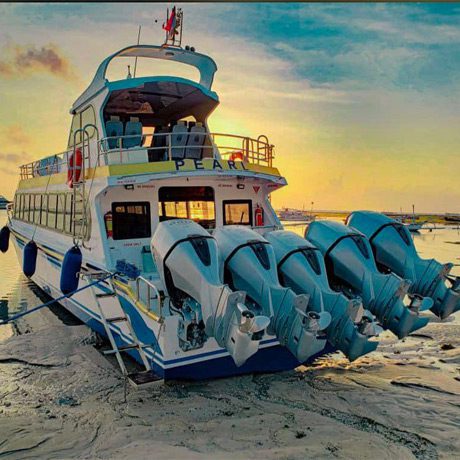 Speedboat 5 moteurs Starfish Fast Boat Indonésie