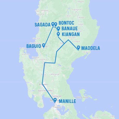 Trajet en Bus avec Coda Lines Philippines