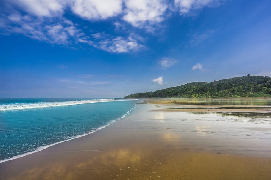 Plage et jungle de Bahia Solano