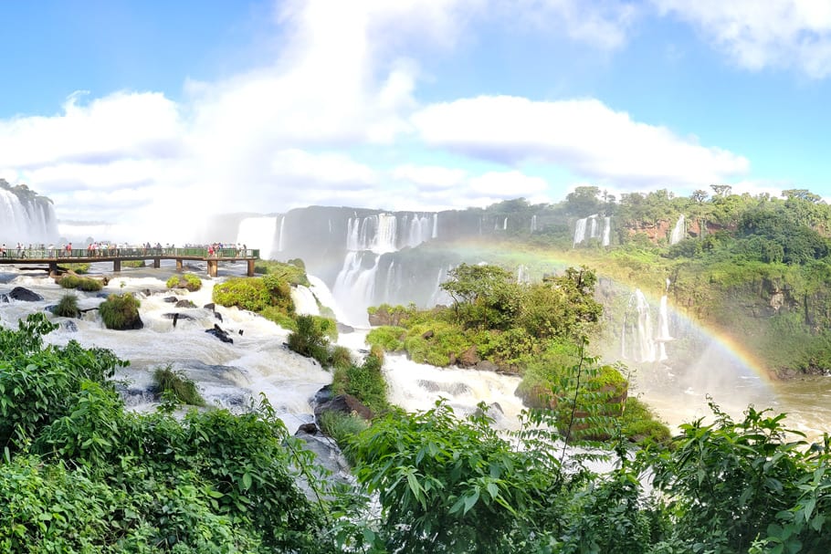 Arc-en-ciel sur les Chutes D'Iguazu