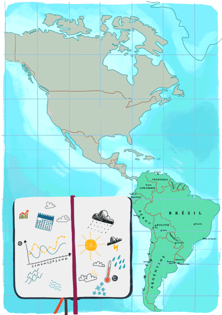 Guide de voyage en Amérique du sud : quand partir, météo