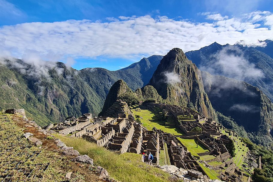 Vue sur le Machu Picchu