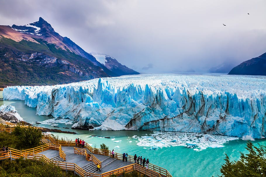 Passerelles avec vue sur le glacier Perito Moreno