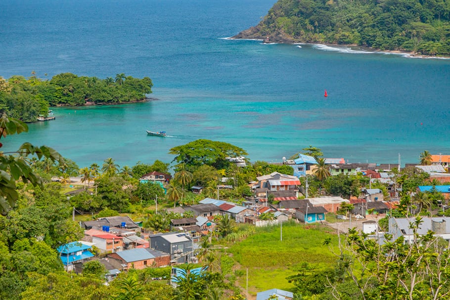 Village de Sapzurro entre jungle et mer