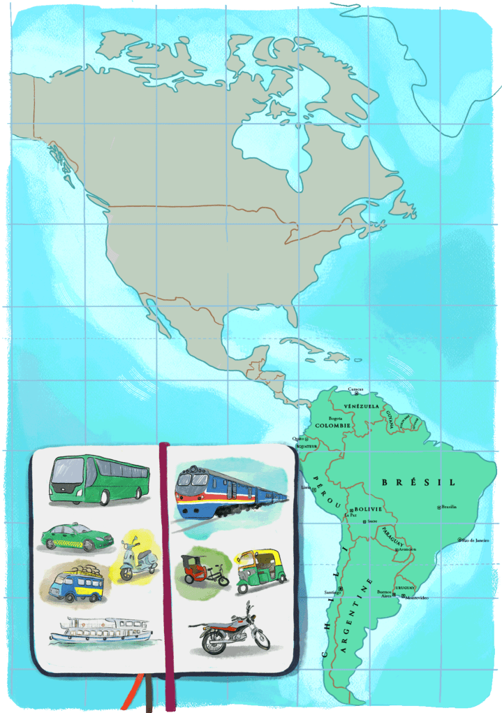 Guide de voyage en Amérique du sud : les transports