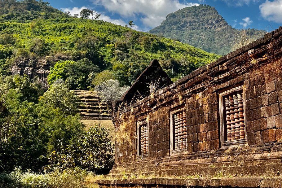 Ruines du temple khmer Wat Phou - Champassak - Laos