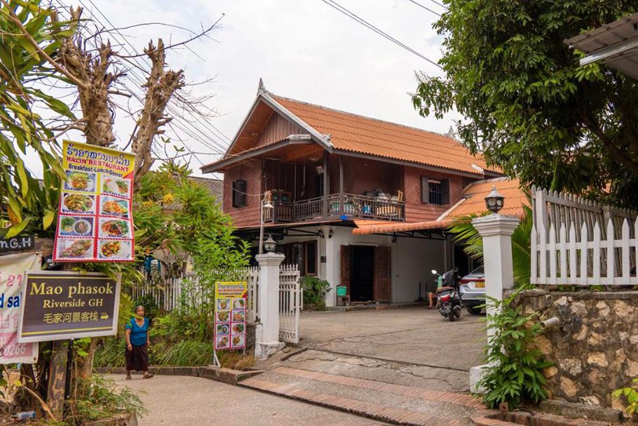 Exterieur Mao Pha Sok Luang Prabang