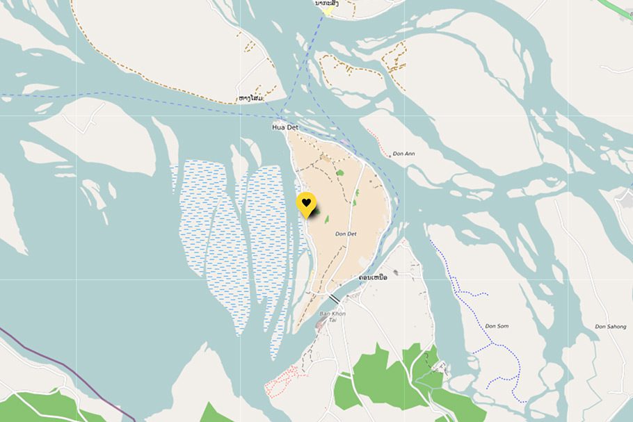 Localisation Easygo Backpackers 4000 Iles
