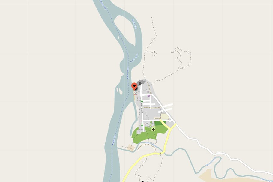 Localisation Ning Ning Guesthouse Muang Ngoi