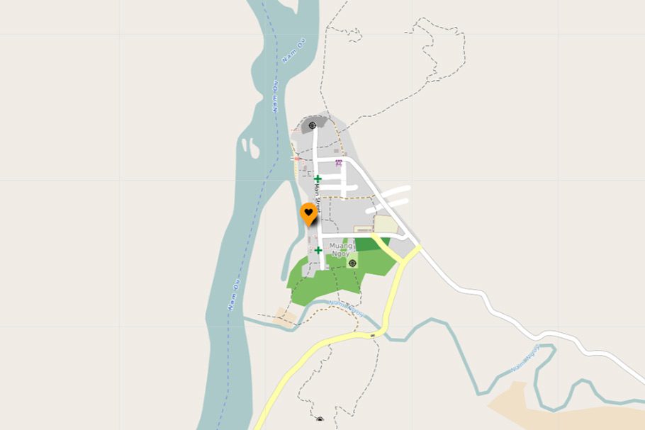 Localisation Pdv Riverview Guesthouse Muang Ngoi