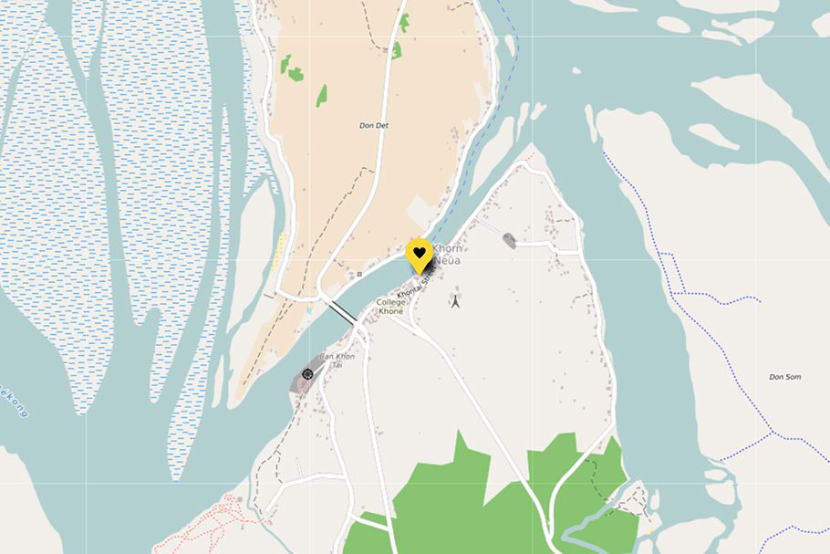 Localisation Somphamit Guesthouse 4000 Iles