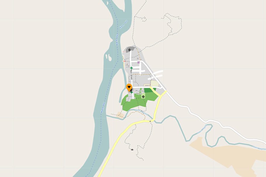 Localisation Suanphao Guesthouse Muang Ngoi