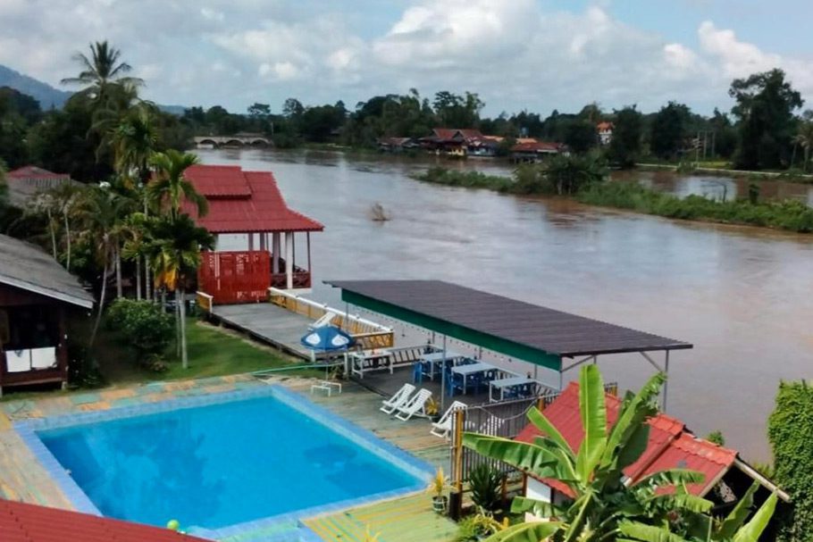 Piscine Pan Guesthouse Don Khone