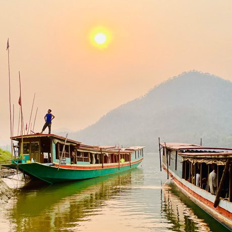 Bateaux Traditionnels Laos