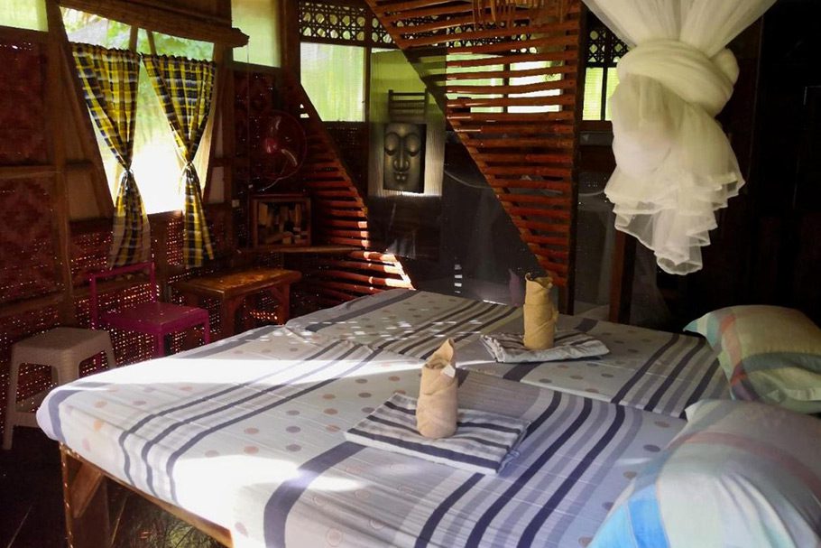 Chambre Nuts Huts Bohol
