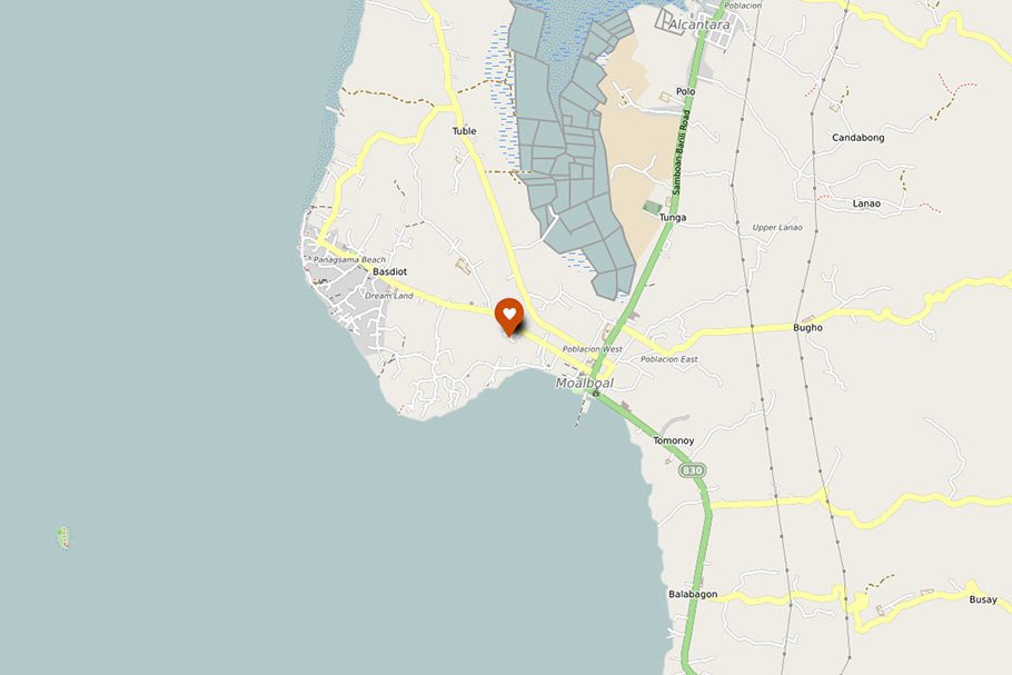 Localisation Garden Village Resort Moalboal