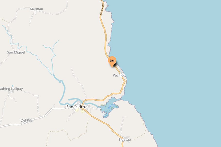 Localisation Lafinca Hostel Siargao
