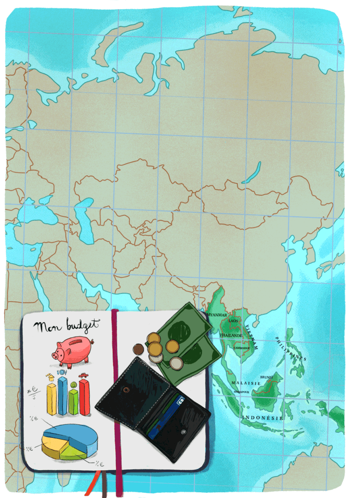 Guide de l'Asie du Sud Est : le budget